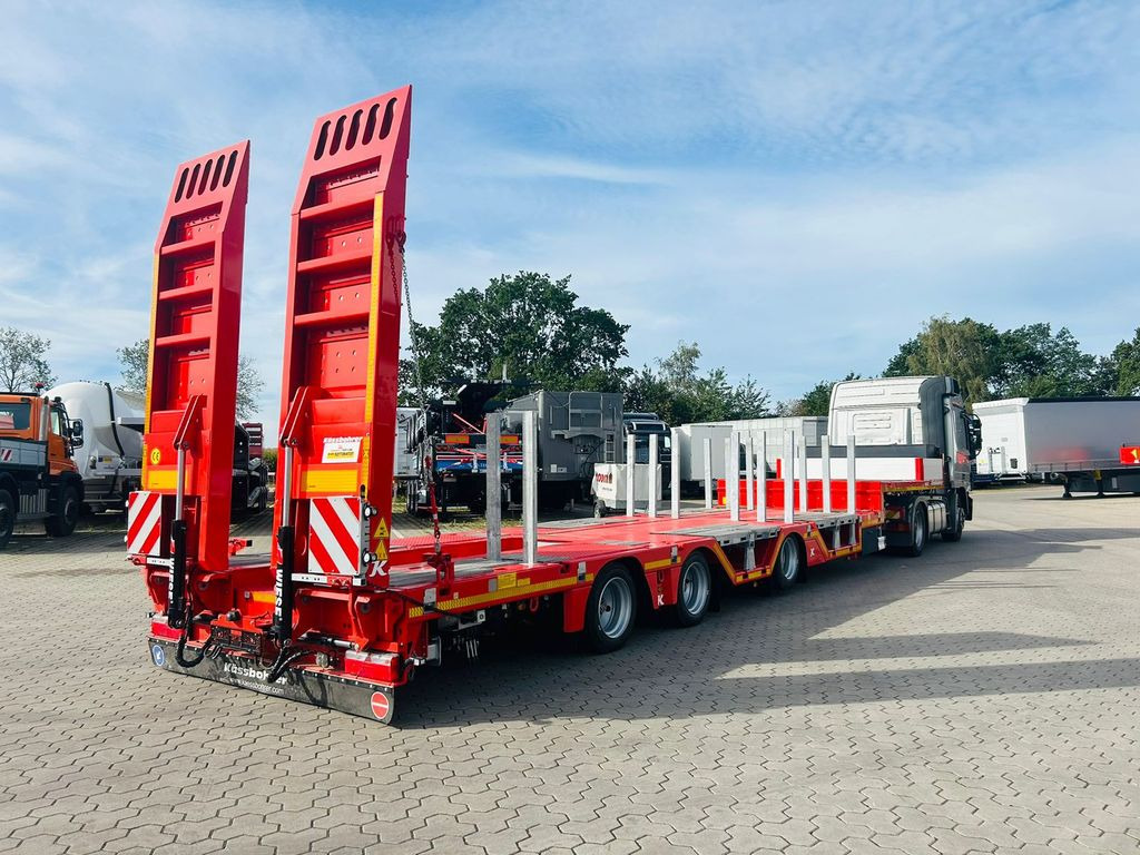Kässbohrer KSLA RJ Mega Jumbo Tieflader mit Radmulden tele - 저하대 세미 트레일러 : 사진 2 Kässbohrer KSLA RJ Mega Jumbo Tieflader mit Radmulden tele - 저하대 세미 트레일러 : 사진 2