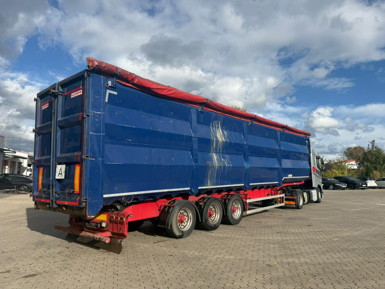 Kempf SKM 35/3 Großraummulde für Schrott 85m³ - 덤프 세미 트레일러 : 사진 3 Kempf SKM 35/3 Großraummulde für Schrott 85m³ - 덤프 세미 트레일러 : 사진 3