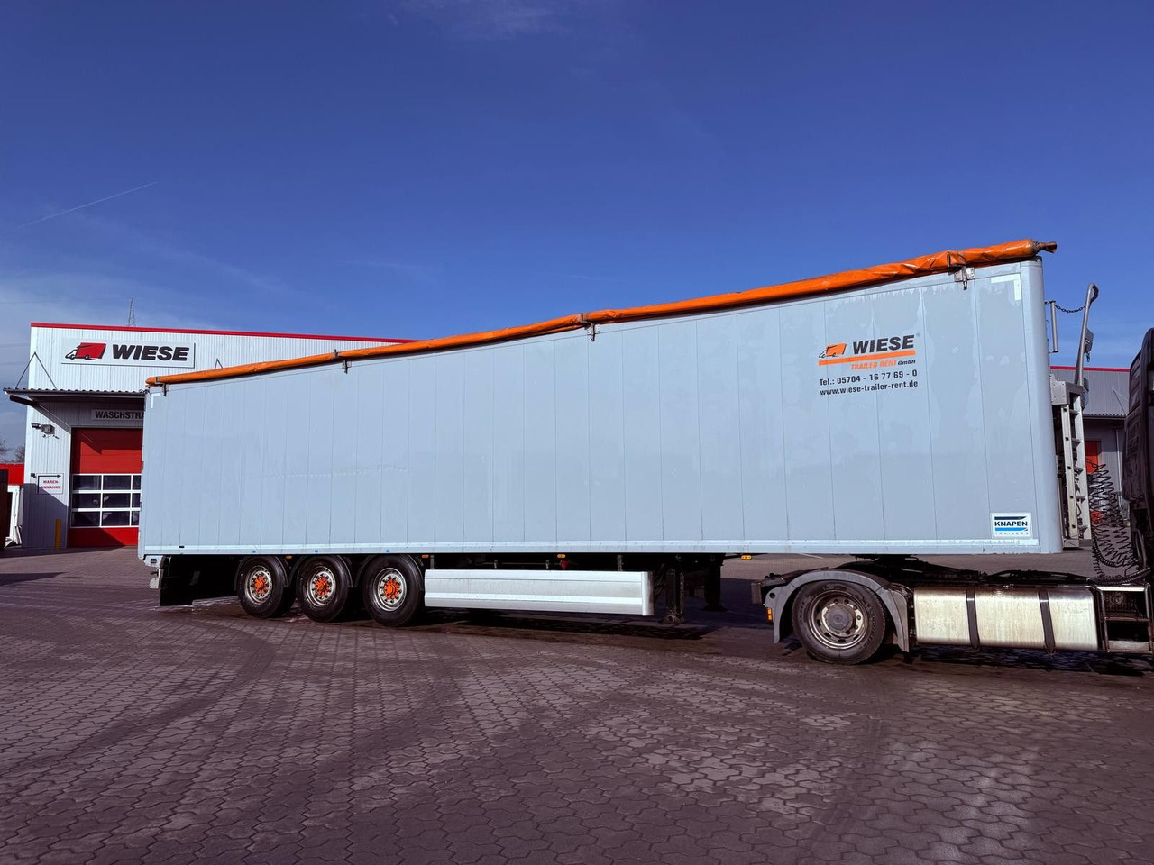 Knapen K200 Schubboden 92m³ 10mm Boden - 워킹 플로어 세미 트레일러 : 사진 2 Knapen K200 Schubboden 92m³ 10mm Boden - 워킹 플로어 세미 트레일러 : 사진 2