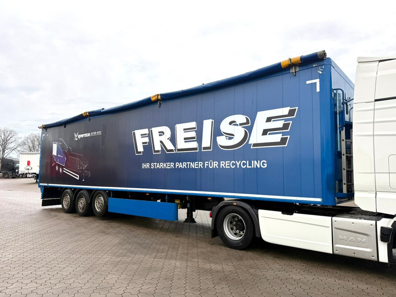 Knapen K200 Schubboden 92m³ - 워킹 플로어 세미 트레일러 : 사진 1 Knapen K200 Schubboden 92m³ - 워킹 플로어 세미 트레일러 : 사진 1