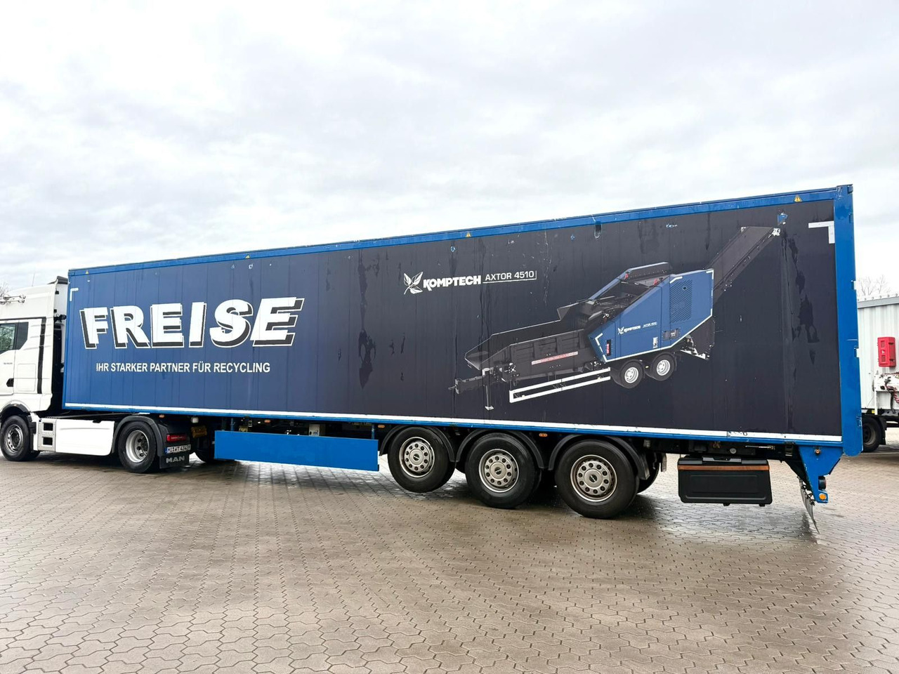 Knapen K200 Schubboden 92m³ - 워킹 플로어 세미 트레일러 : 사진 5 Knapen K200 Schubboden 92m³ - 워킹 플로어 세미 트레일러 : 사진 5