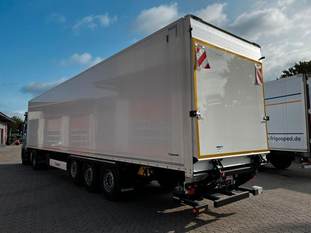 Krone Koffer mit Ladebordwand Sofort Verfügbar! - 밀폐형 박스 세미 트레일러 : 사진 1 Krone Koffer mit Ladebordwand Sofort Verfügbar! - 밀폐형 박스 세미 트레일러 : 사진 1
