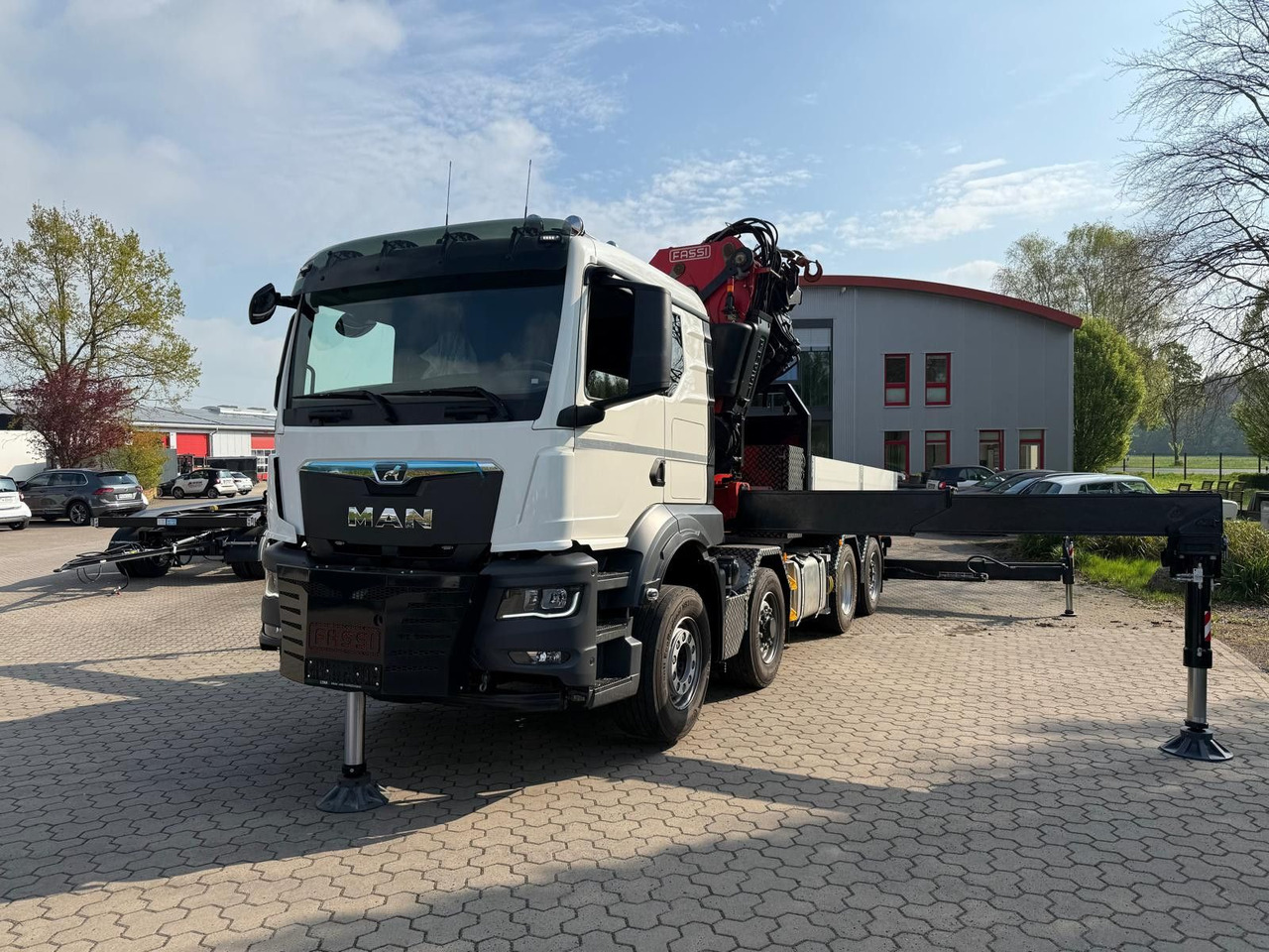 MAN 35.520 8x4 Fassi F800 RA2.28 OHNE ABSTÜTZÜBERWA. - 트랙터 유닛 : 사진 5 MAN 35.520 8x4 Fassi F800 RA2.28 OHNE ABSTÜTZÜBERWA. - 트랙터 유닛 : 사진 5