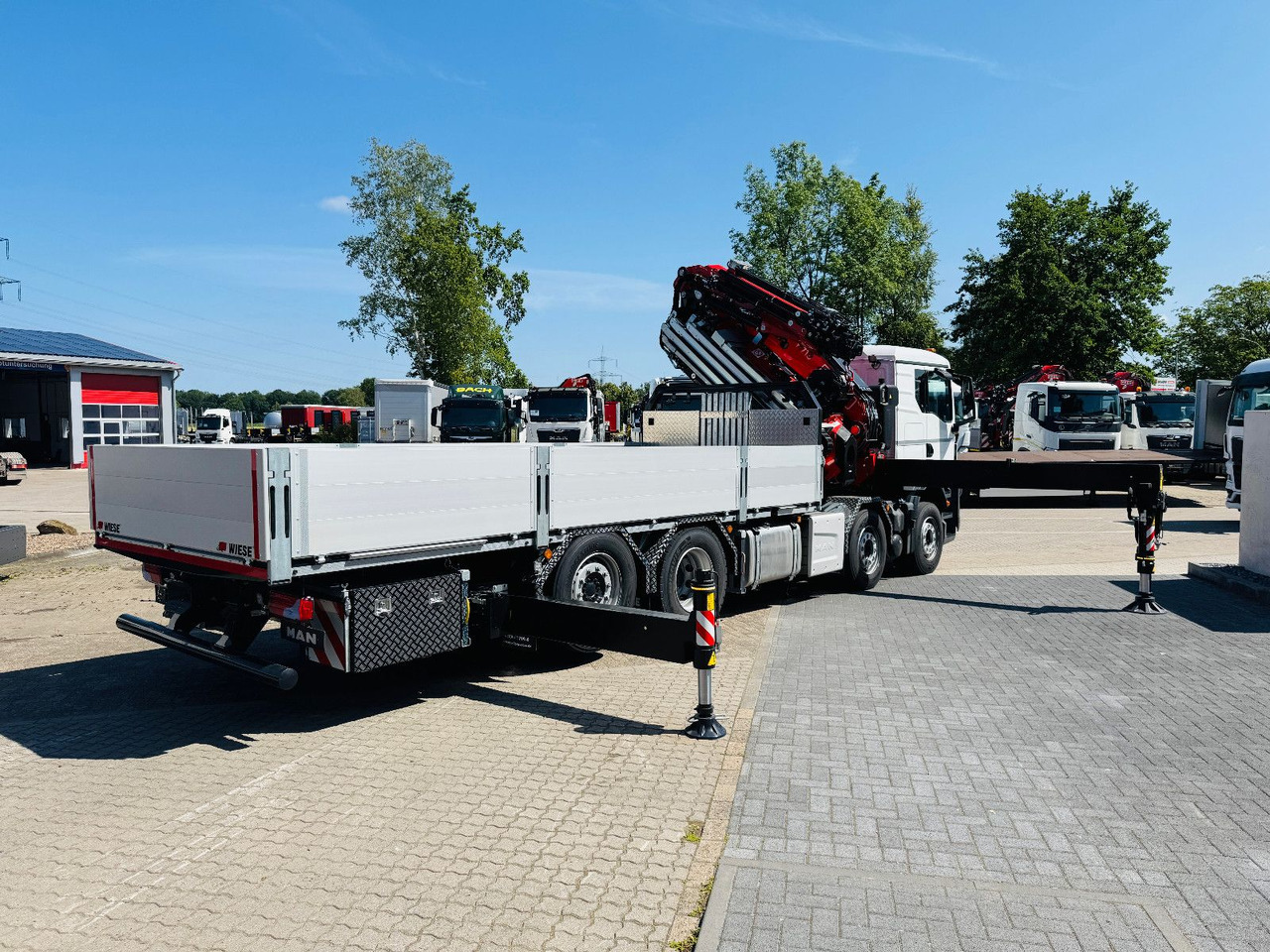 MAN TGS 32.510 mit F710 Frontkran sofort - 크레인 트럭 : 사진 4 MAN TGS 32.510 mit F710 Frontkran sofort - 크레인 트럭 : 사진 4