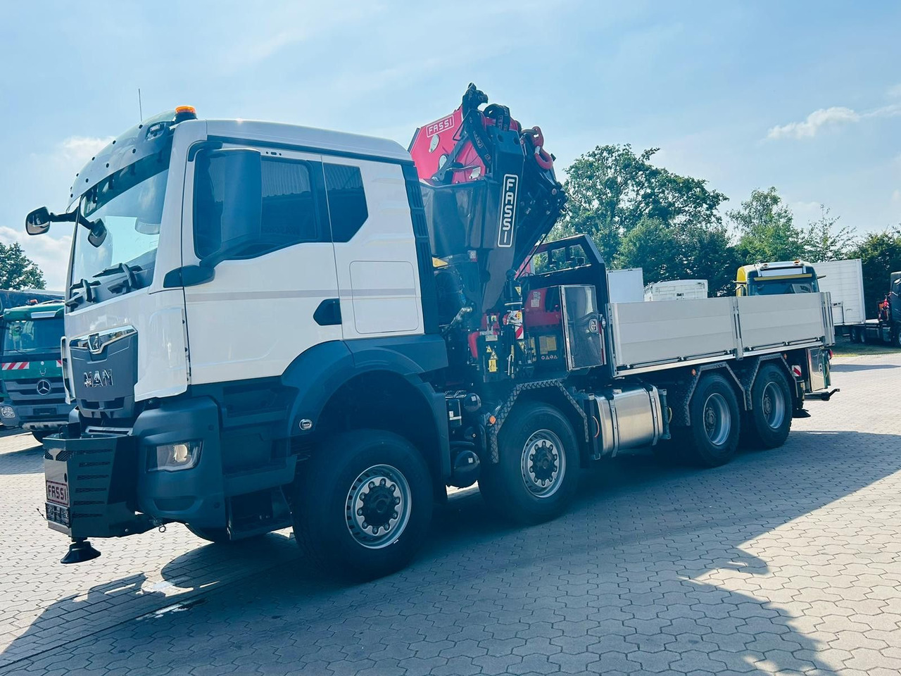 MAN TGS 41.520 8x8 mit Fassi Ladekran F710RA.2.26 - 크레인 트럭 : 사진 5 MAN TGS 41.520 8x8 mit Fassi Ladekran F710RA.2.26 - 크레인 트럭 : 사진 5