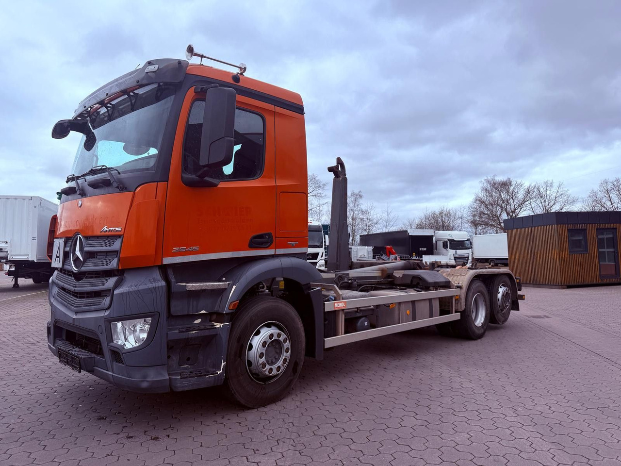 Mercedes-Benz Antos 2545 Abrollkipper Meiler2070 Kupplung Neu - 후크 리프트 트럭 : 사진 2 Mercedes-Benz Antos 2545 Abrollkipper Meiler2070 Kupplung Neu - 후크 리프트 트럭 : 사진 2