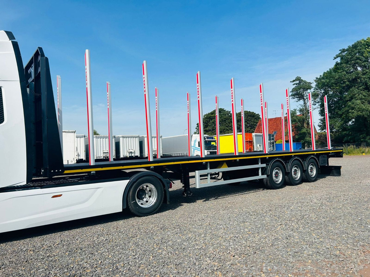 PAVIC PRSH27 Plateau Rungen Schnellwechselsystem - 목재 세미 트레일러 : 사진 1 PAVIC PRSH27 Plateau Rungen Schnellwechselsystem - 목재 세미 트레일러 : 사진 1