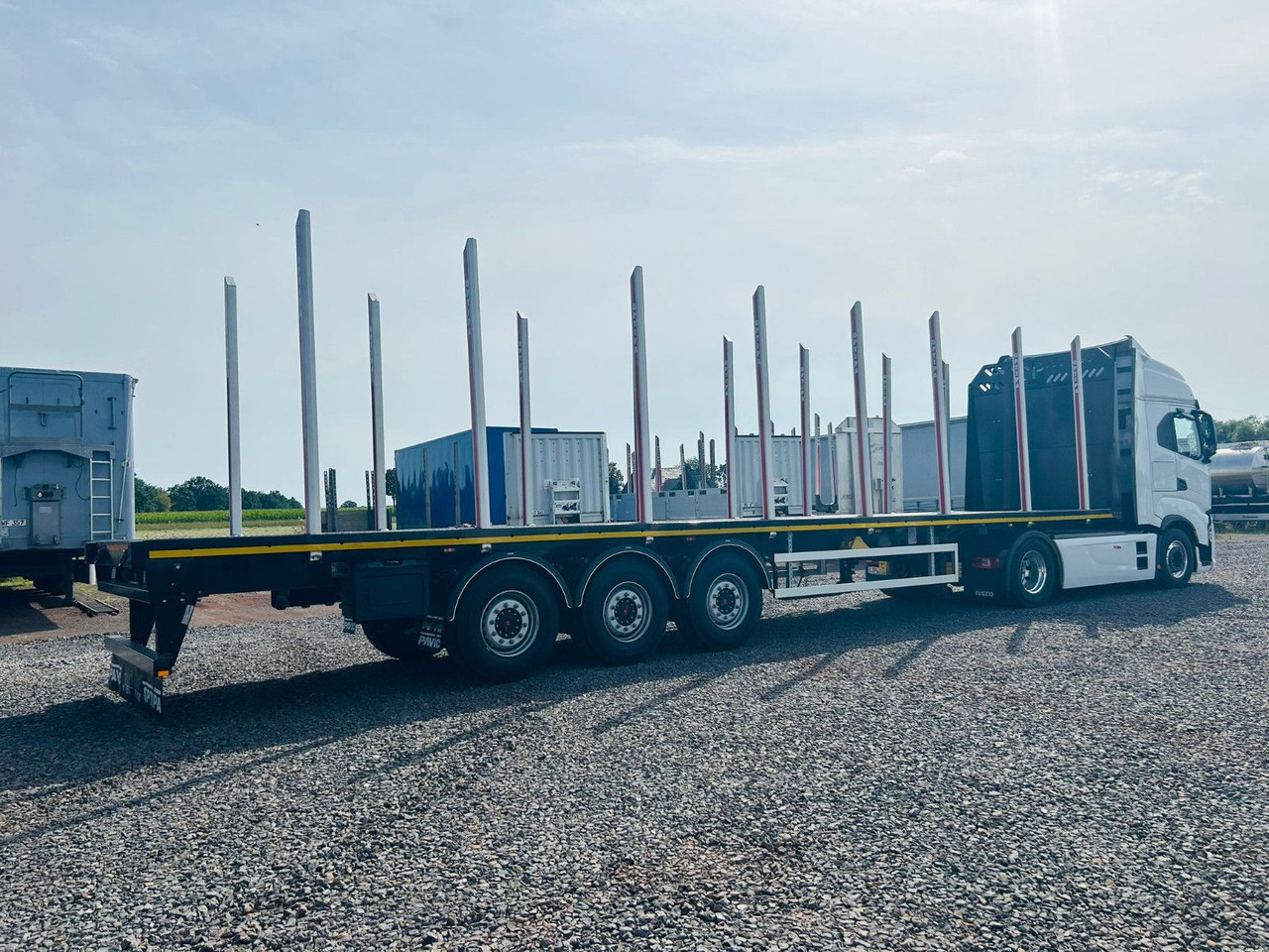 PAVIC PRSH27 Plateau Rungen Schnellwechselsystem - 목재 세미 트레일러 : 사진 4 PAVIC PRSH27 Plateau Rungen Schnellwechselsystem - 목재 세미 트레일러 : 사진 4