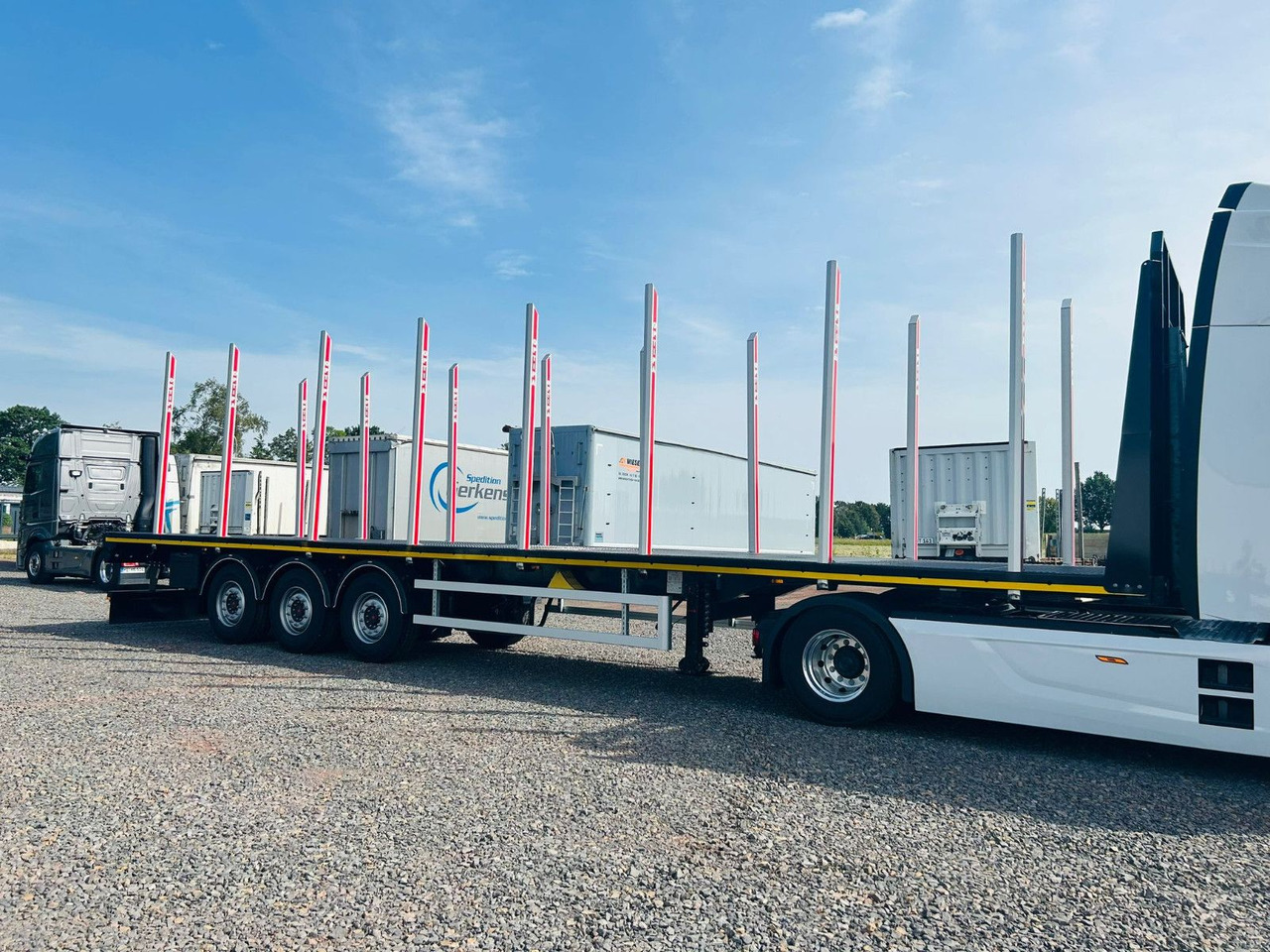 PAVIC PRSH27 Plateau Rungen Schnellwechselsystem - 목재 세미 트레일러 : 사진 2 PAVIC PRSH27 Plateau Rungen Schnellwechselsystem - 목재 세미 트레일러 : 사진 2