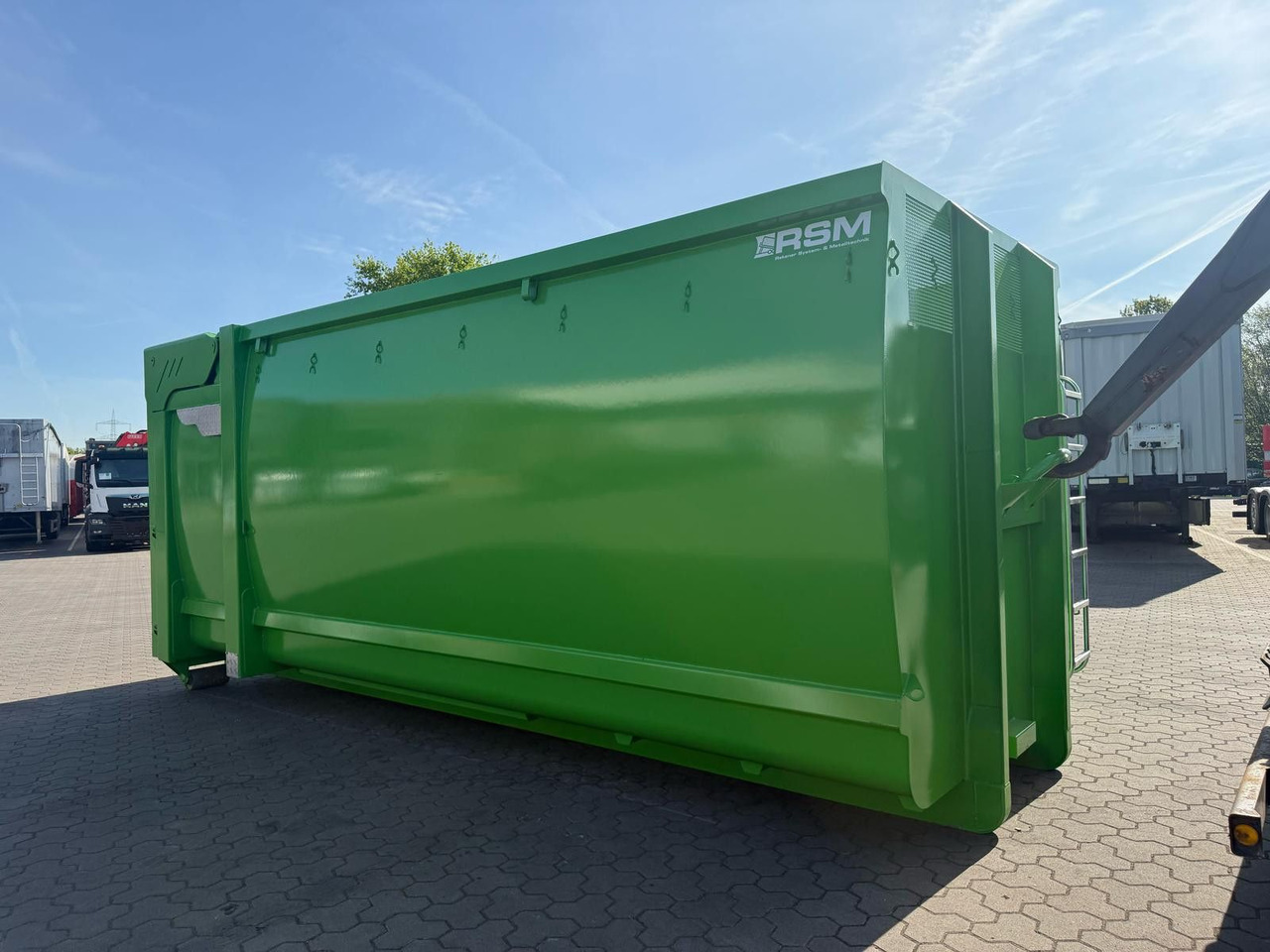 RSM Abrollcontainer 38m³ mit hydr. Heckklappe - 컨테이너 운반 장치/ 스와프 보디 트레일러 : 사진 5 RSM Abrollcontainer 38m³ mit hydr. Heckklappe - 컨테이너 운반 장치/ 스와프 보디 트레일러 : 사진 5