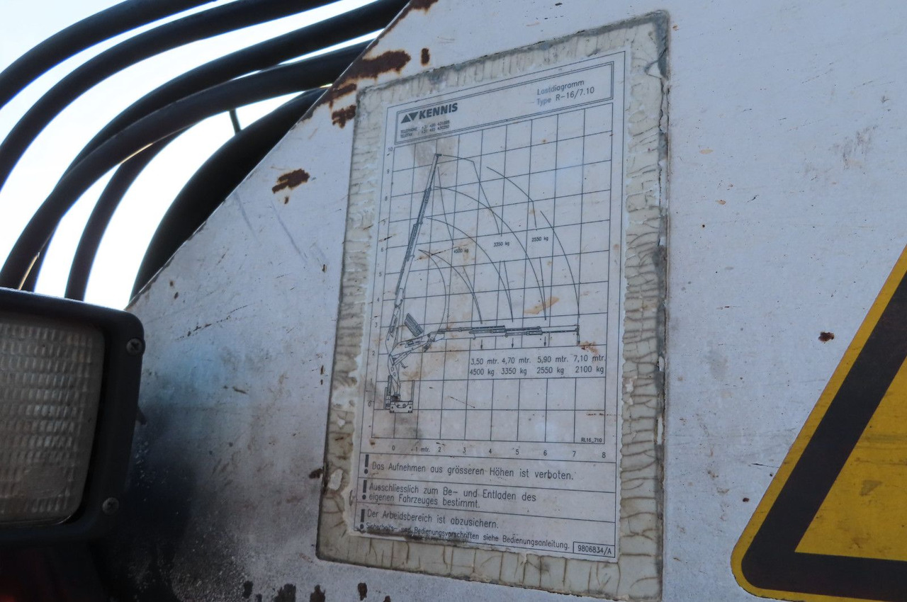 Rollkran Auflieger Kennis - 드롭사이드/ 플랫베드 세미 트레일러 : 사진 5 Rollkran Auflieger Kennis - 드롭사이드/ 플랫베드 세미 트레일러 : 사진 5