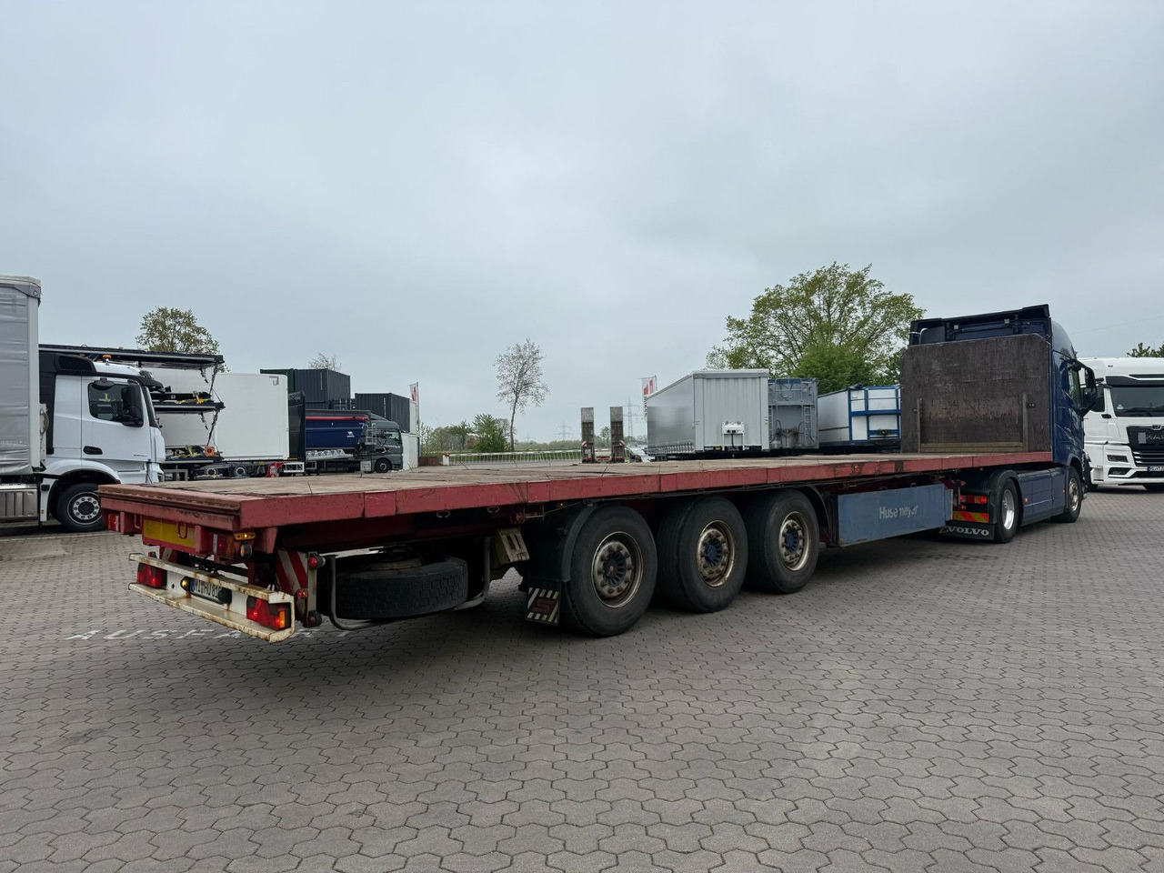 Schwarzmüller SPA 3/E Plattform Auflieger mit Schwerlastwinden - 드롭사이드/ 플랫베드 세미 트레일러 : 사진 5 Schwarzmüller SPA 3/E Plattform Auflieger mit Schwerlastwinden - 드롭사이드/ 플랫베드 세미 트레일러 : 사진 5