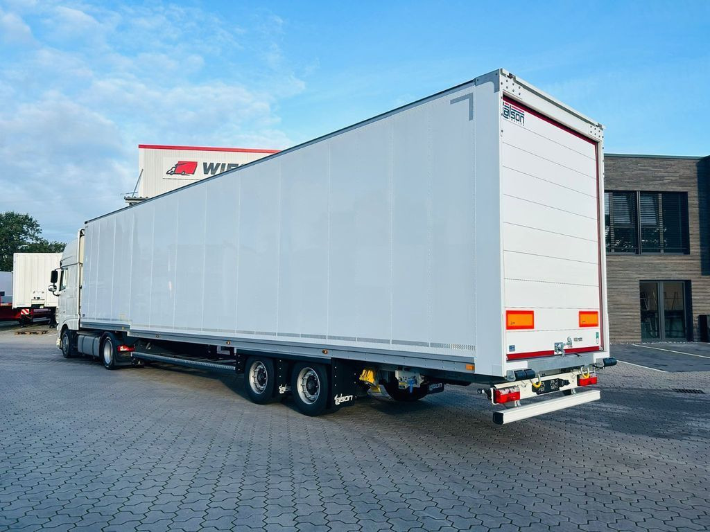Talson 2-Achs Mega Koffer Auflieger Rolltor Event Truck - 밀폐형 박스 세미 트레일러 : 사진 1 Talson 2-Achs Mega Koffer Auflieger Rolltor Event Truck - 밀폐형 박스 세미 트레일러 : 사진 1