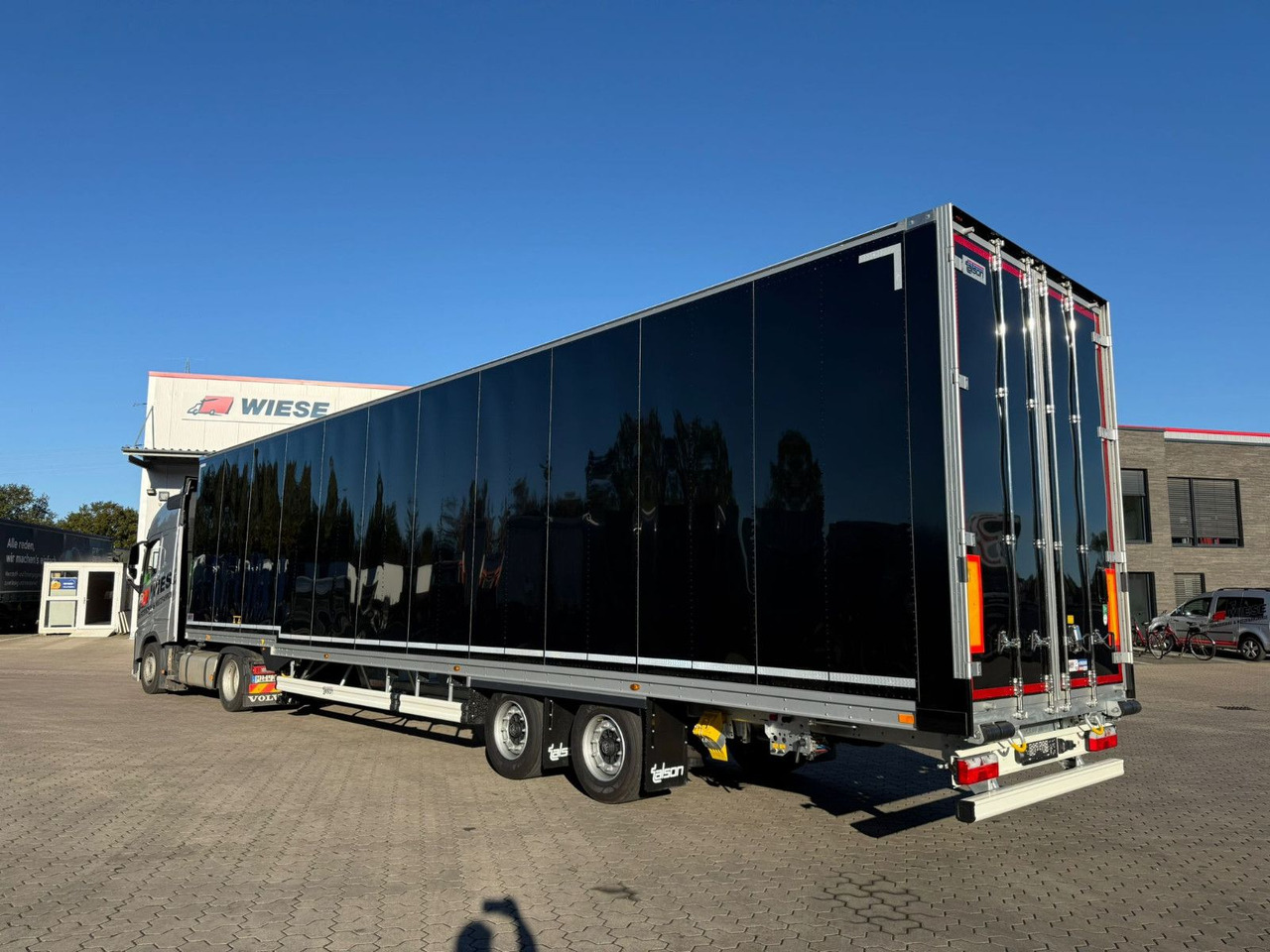 Talson TGG TAL 12/18 Mega Kofferauflieger 99m³ - 밀폐형 박스 세미 트레일러 : 사진 1 Talson TGG TAL 12/18 Mega Kofferauflieger 99m³ - 밀폐형 박스 세미 트레일러 : 사진 1