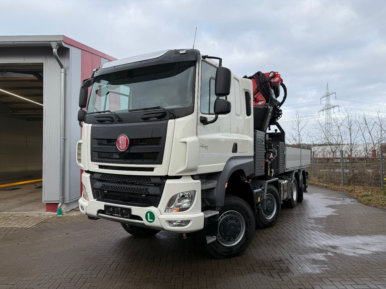 Tatra 41.500 8x8 Phoenix Fassi F710 Kran - 드롭사이드/ 플랫베드 트럭, 크레인 트럭 : 사진 4 Tatra 41.500 8x8 Phoenix Fassi F710 Kran - 드롭사이드/ 플랫베드 트럭, 크레인 트럭 : 사진 4