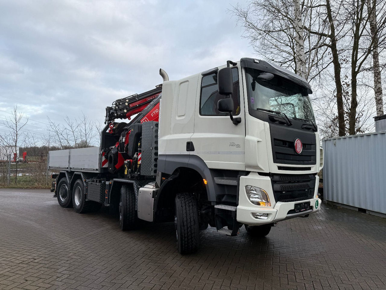 Tatra 41.500 8x8 Phoenix Fassi F710 Kran - 드롭사이드/ 플랫베드 트럭, 크레인 트럭 : 사진 3 Tatra 41.500 8x8 Phoenix Fassi F710 Kran - 드롭사이드/ 플랫베드 트럭, 크레인 트럭 : 사진 3