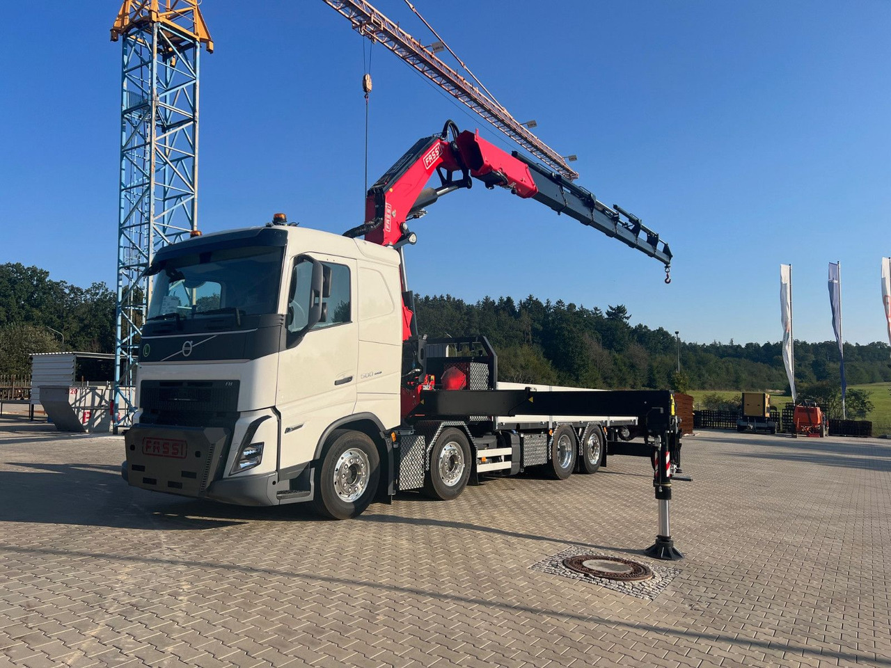 Volvo FH 500 8x2 Kran F710 RA2.26 - 크레인 트럭 : 사진 1 Volvo FH 500 8x2 Kran F710 RA2.26 - 크레인 트럭 : 사진 1