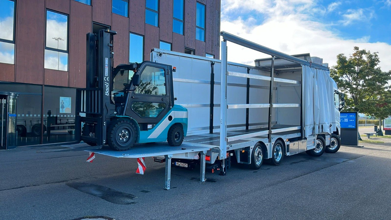 Volvo FH 500 Gabelstaplertransporter LBW Dhollandia 9t - 트럭 : 사진 5 Volvo FH 500 Gabelstaplertransporter LBW Dhollandia 9t - 트럭 : 사진 5