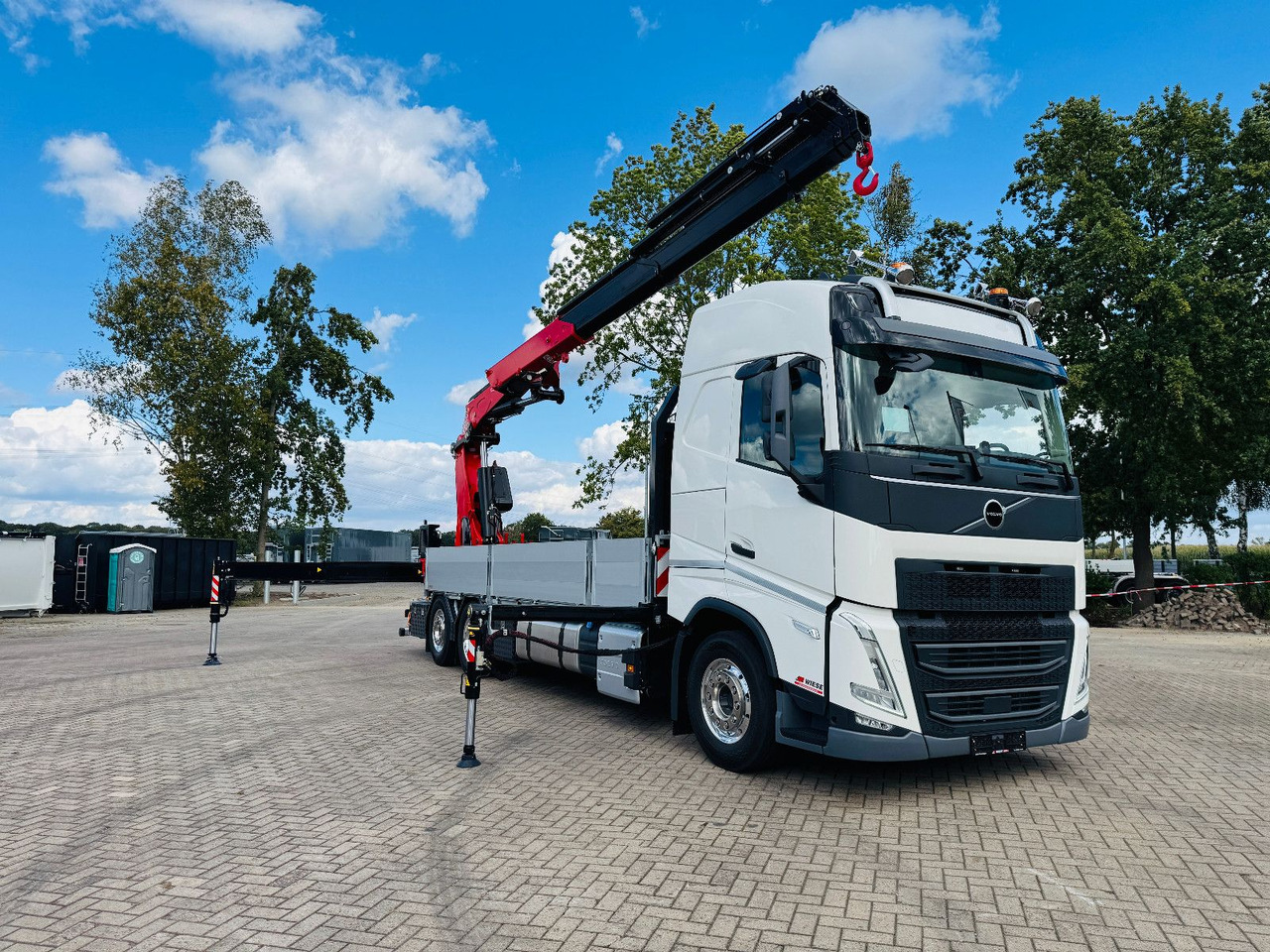 Volvo FH 540 6x2 Container Fassi F545 Heck - 드롭사이드/ 플랫베드 트럭, 크레인 트럭 : 사진 5 Volvo FH 540 6x2 Container Fassi F545 Heck - 드롭사이드/ 플랫베드 트럭, 크레인 트럭 : 사진 5