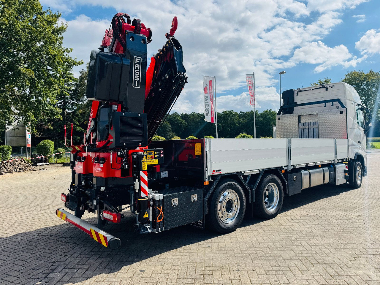 Volvo FH 540 6x2 Container Fassi F545 Heck - 트럭, 크레인 트럭 : 사진 5 Volvo FH 540 6x2 Container Fassi F545 Heck - 트럭, 크레인 트럭 : 사진 5