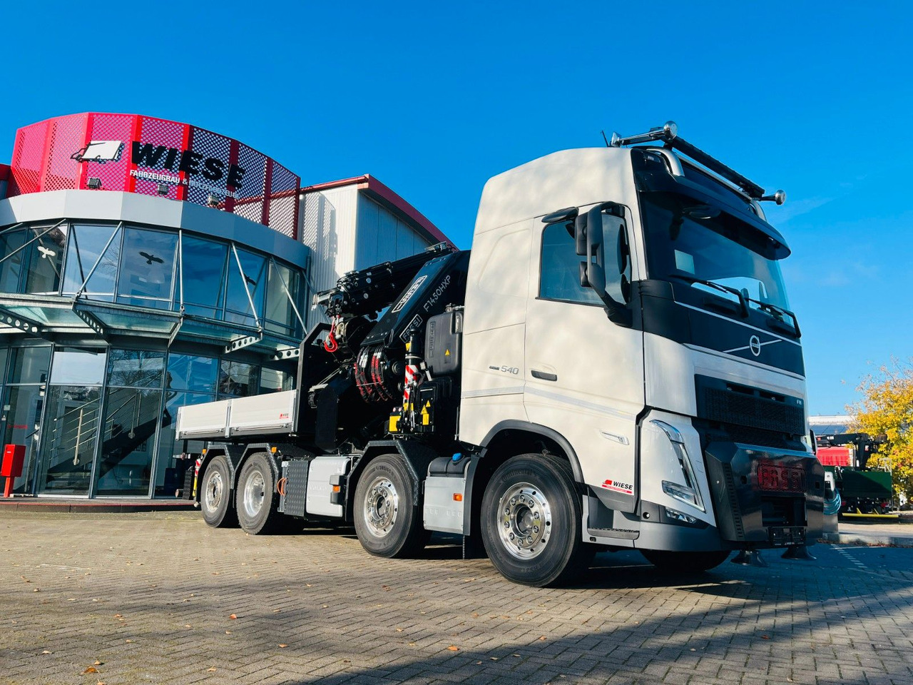 Volvo FH 540 Kran mit F1450 HXP Fly Jib + Winde - 트랙터 유닛 : 사진 1 Volvo FH 540 Kran mit F1450 HXP Fly Jib + Winde - 트랙터 유닛 : 사진 1