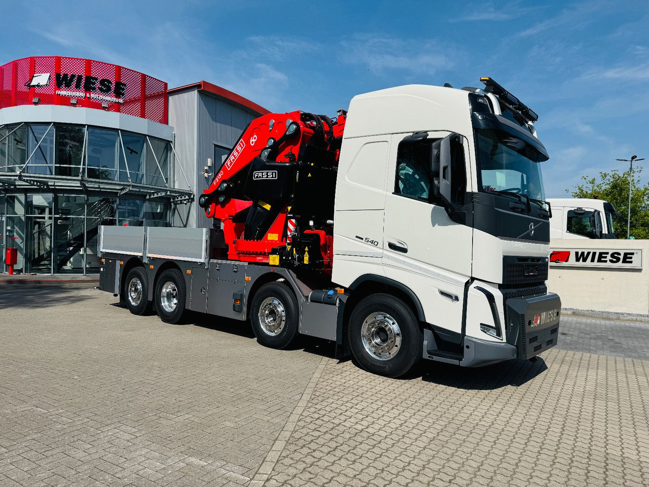 Volvo FH 540 mit Fassi F2150RAL Fly Jib + Winde - 드롭사이드/ 플랫베드 트럭, 크레인 트럭 : 사진 3 Volvo FH 540 mit Fassi F2150RAL Fly Jib + Winde - 드롭사이드/ 플랫베드 트럭, 크레인 트럭 : 사진 3