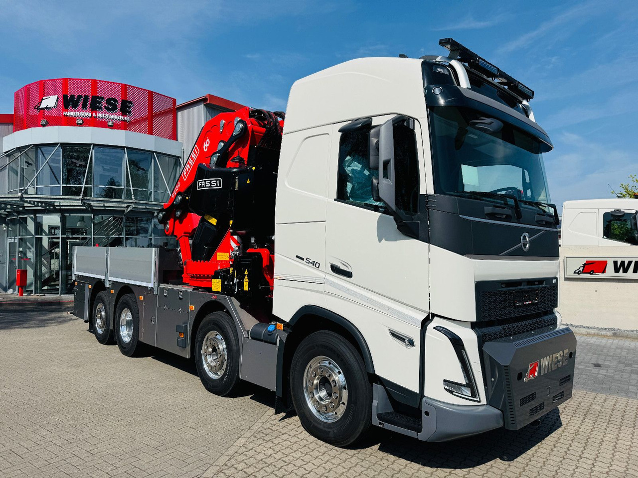 Volvo FH 540 mit Fassi F2150RAL Fly Jib + Winde - 크레인 트럭 : 사진 5 Volvo FH 540 mit Fassi F2150RAL Fly Jib + Winde - 크레인 트럭 : 사진 5