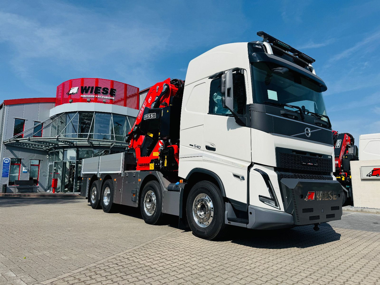Volvo FH 540 mit Fassi F2150RAL Fly Jib + Winde - 트럭, 크레인 트럭 : 사진 1 Volvo FH 540 mit Fassi F2150RAL Fly Jib + Winde - 트럭, 크레인 트럭 : 사진 1