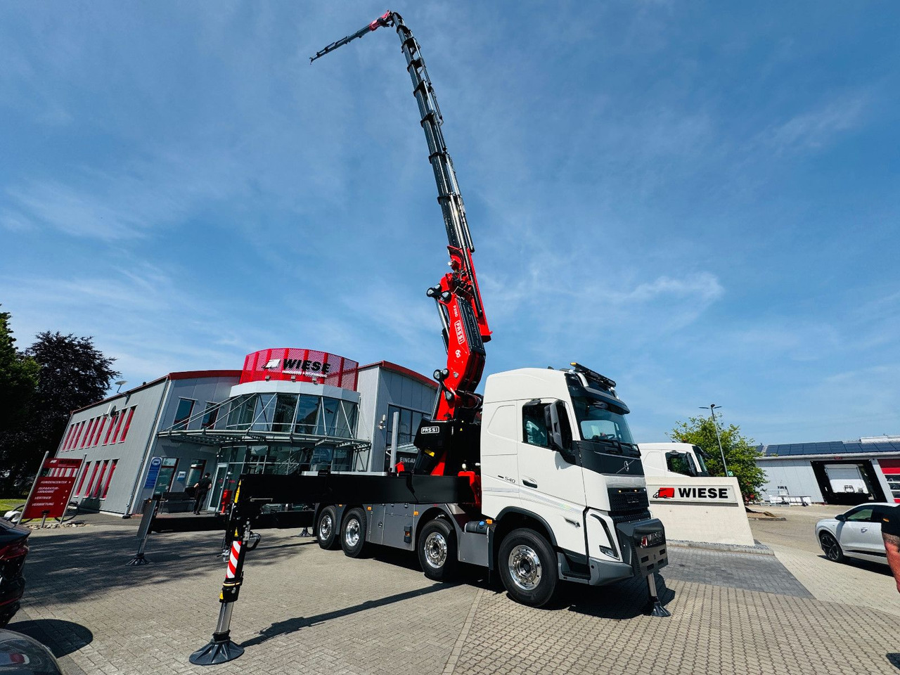 Volvo FH 540 mit Fassi F2150RAL Fly Jib + Winde - 크레인 트럭 : 사진 1 Volvo FH 540 mit Fassi F2150RAL Fly Jib + Winde - 크레인 트럭 : 사진 1