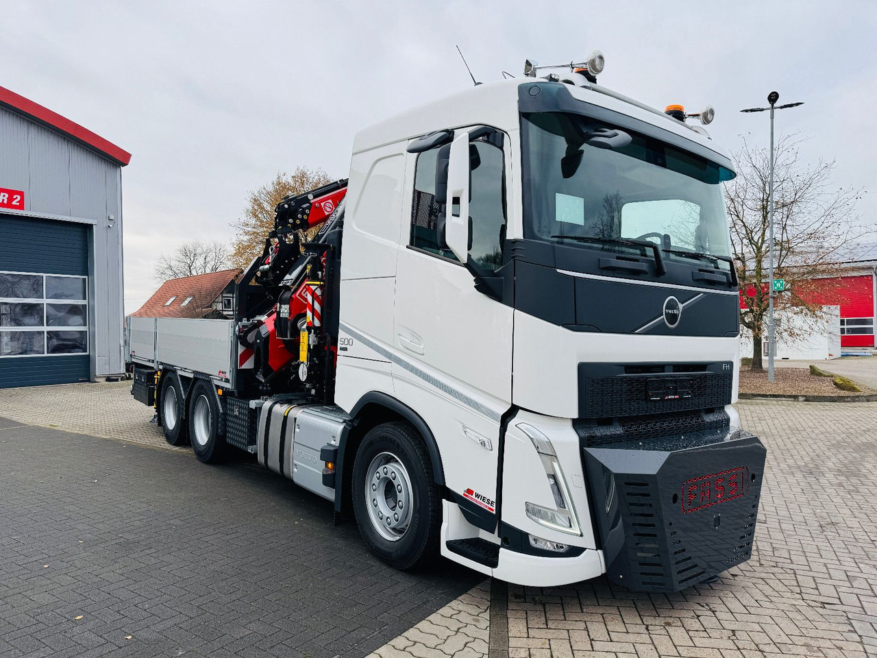 Volvo FH500 6x4 Fassi F545RA 2.27 mit Jib und Winde - 드롭사이드/ 플랫베드 트럭, 크레인 트럭 : 사진 2 Volvo FH500 6x4 Fassi F545RA 2.27 mit Jib und Winde - 드롭사이드/ 플랫베드 트럭, 크레인 트럭 : 사진 2
