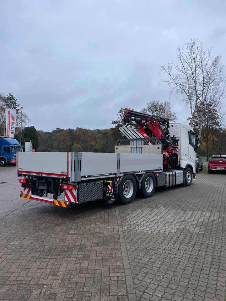 Volvo FH500 6x4 Fassi F545RA 2.27 mit Jib und Winde - 드롭사이드/ 플랫베드 트럭, 크레인 트럭 : 사진 4 Volvo FH500 6x4 Fassi F545RA 2.27 mit Jib und Winde - 드롭사이드/ 플랫베드 트럭, 크레인 트럭 : 사진 4