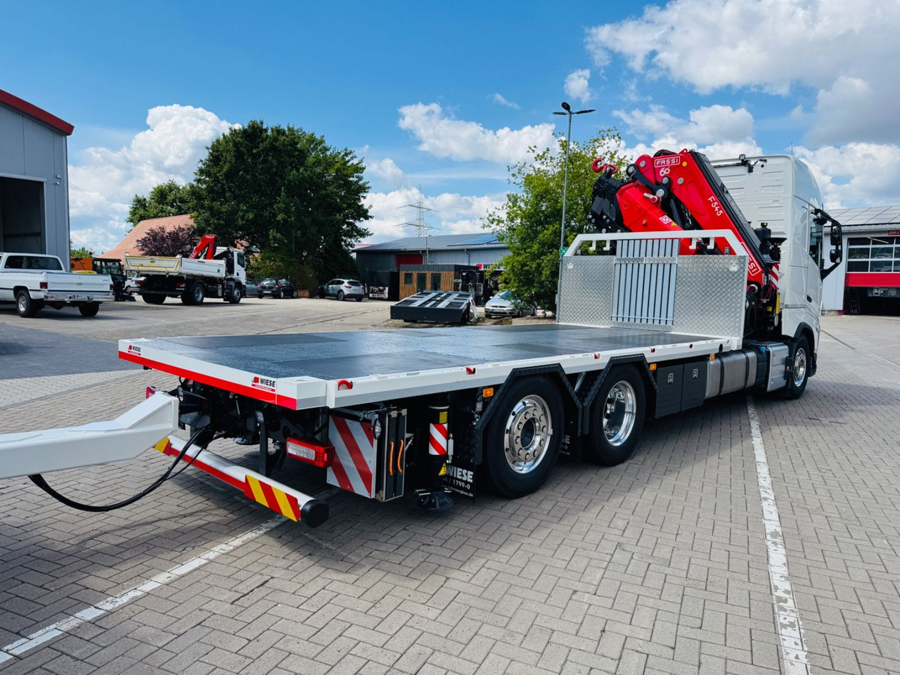 Volvo FH540 6x2 Containerpritsche mit F545RA.2.26 - 트럭, 크레인 트럭 : 사진 5 Volvo FH540 6x2 Containerpritsche mit F545RA.2.26 - 트럭, 크레인 트럭 : 사진 5