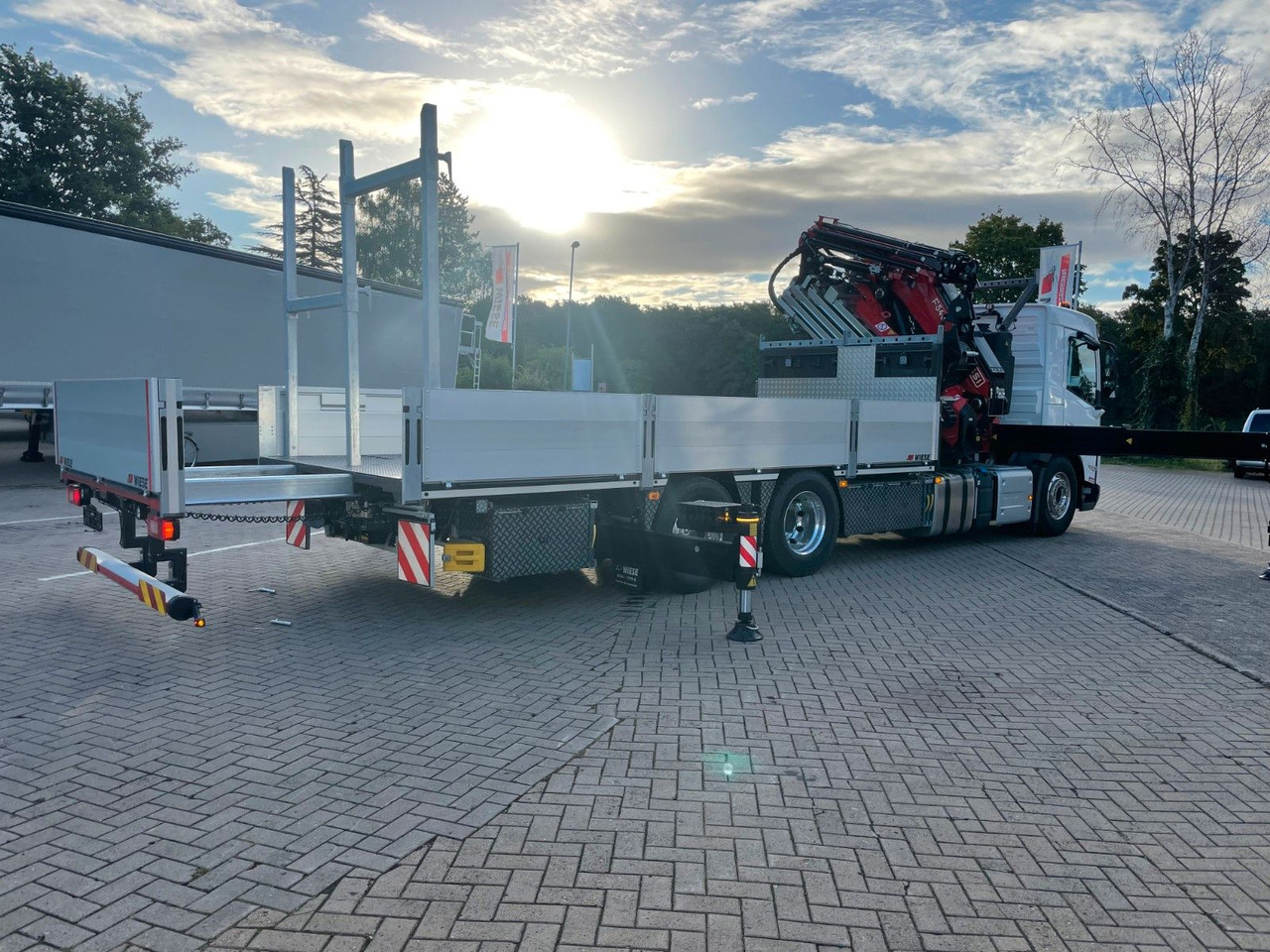 Volvo FMX 500 FASSI Ladekran F545 JIB & Winde Sofort - 드롭사이드/ 플랫베드 트럭, 크레인 트럭 : 사진 5 Volvo FMX 500 FASSI Ladekran F545 JIB & Winde Sofort - 드롭사이드/ 플랫베드 트럭, 크레인 트럭 : 사진 5