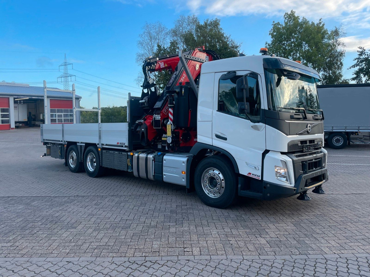 Volvo FMX 500 FASSI Ladekran F545 JIB & Winde Sofort - 드롭사이드/ 플랫베드 트럭, 크레인 트럭 : 사진 3 Volvo FMX 500 FASSI Ladekran F545 JIB & Winde Sofort - 드롭사이드/ 플랫베드 트럭, 크레인 트럭 : 사진 3