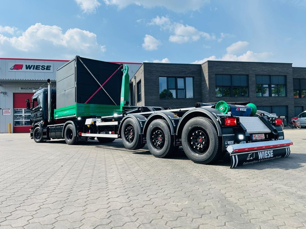 Wiese Hakenliftauflieger Abrollkipper Hooklift - 컨테이너 운반 장치/ 스와프 보디 세미 트레일러 : 사진 4 Wiese Hakenliftauflieger Abrollkipper Hooklift - 컨테이너 운반 장치/ 스와프 보디 세미 트레일러 : 사진 4