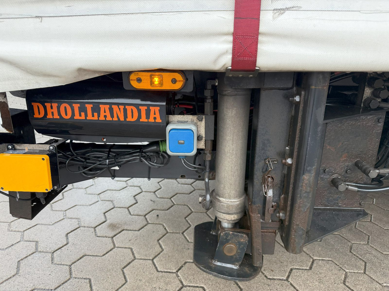 저하대 세미 트레일러 Wiese Mega Schiebeplane mit Dhollandia Rampe 9t : 사진 13