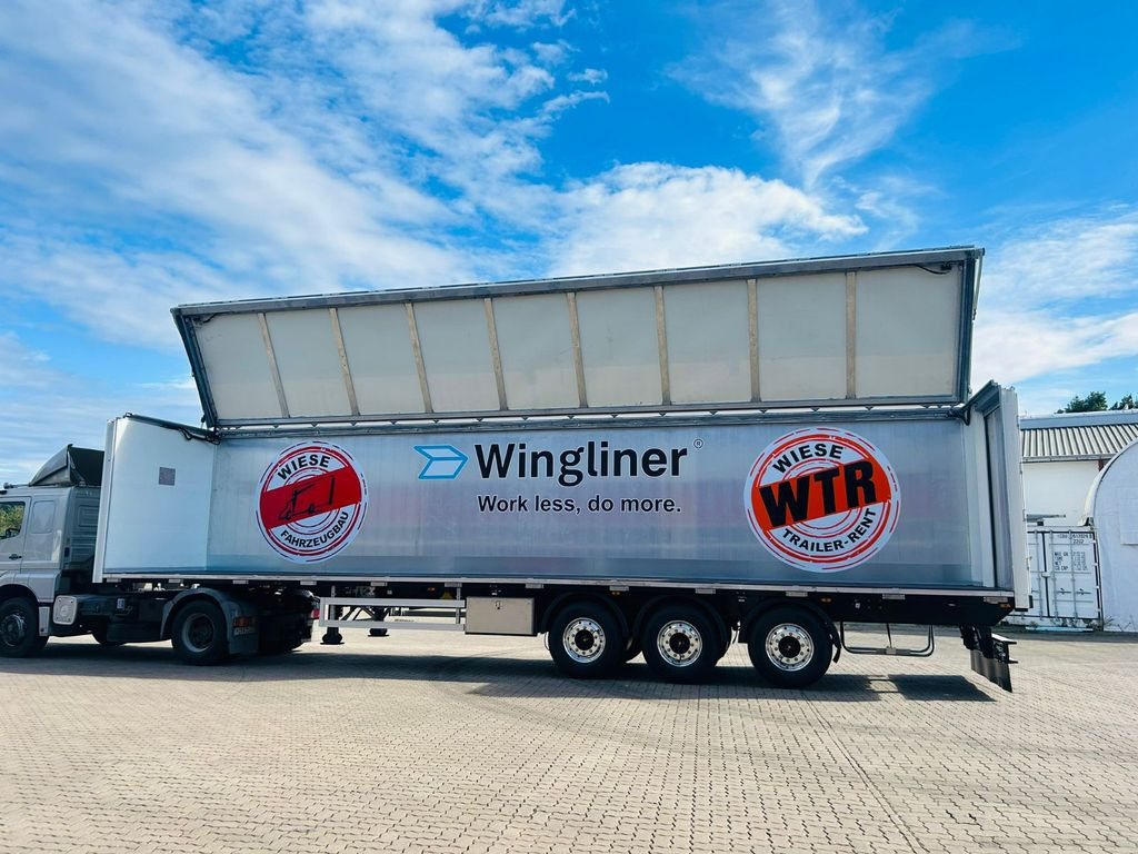 Wiese Wingliner OpenTop OpenSide - 밀폐형 박스 세미 트레일러 : 사진 4 Wiese Wingliner OpenTop OpenSide - 밀폐형 박스 세미 트레일러 : 사진 4
