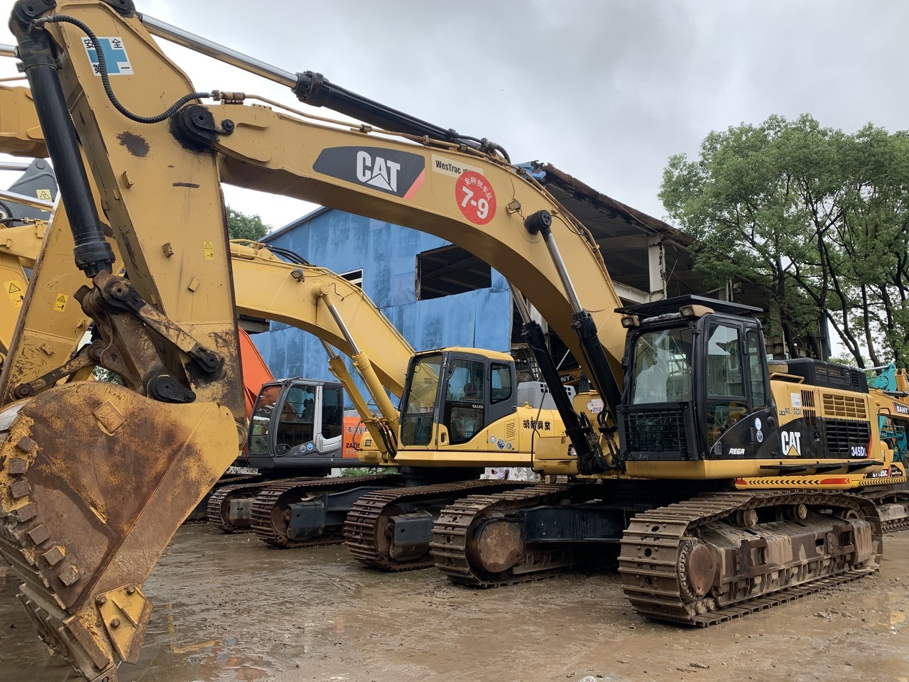 CATERPILLAR 345DL - 크롤러 굴삭기 : 사진 1 CATERPILLAR 345DL - 크롤러 굴삭기 : 사진 1