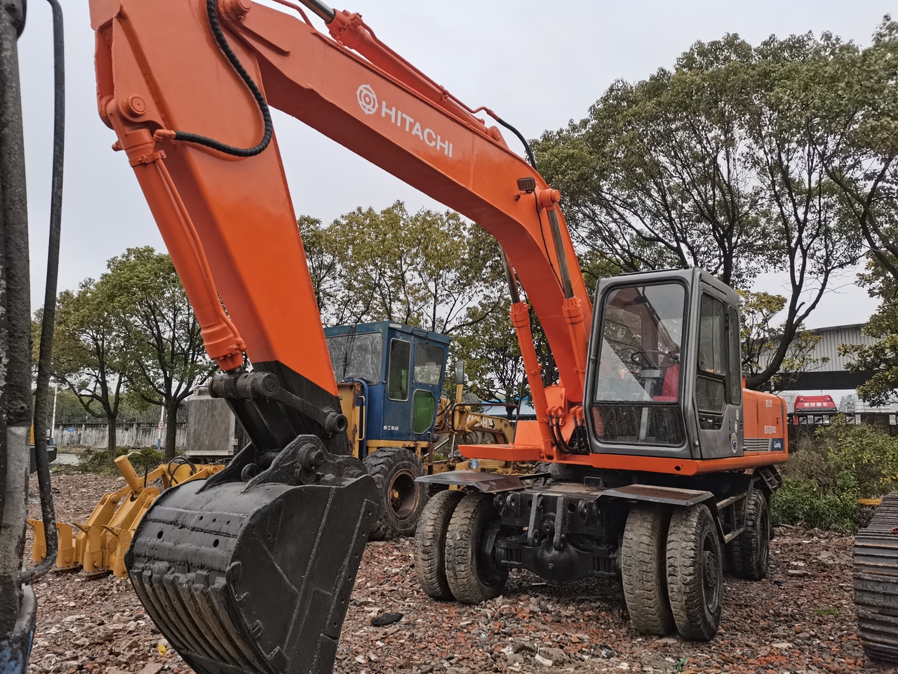 HITACHI EX160WD - 휠 굴삭기 : 사진 5 HITACHI EX160WD - 휠 굴삭기 : 사진 5