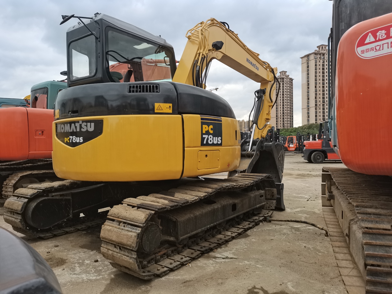 KOMATSU 78US-Mini excavator - 미니 굴삭기 : 사진 4 KOMATSU 78US-Mini excavator - 미니 굴삭기 : 사진 4