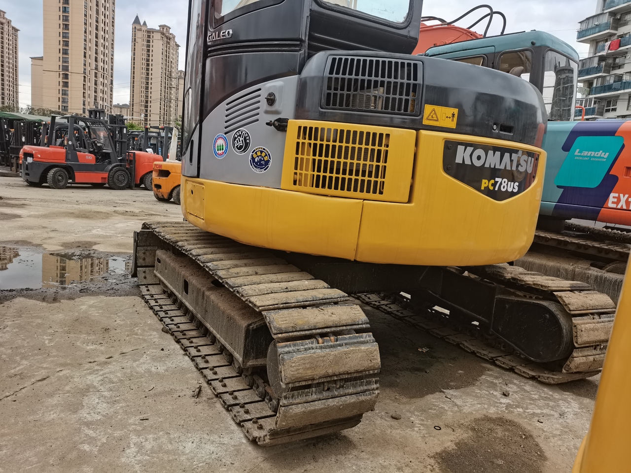 KOMATSU 78US-Mini excavator - 미니 굴삭기 : 사진 3 KOMATSU 78US-Mini excavator - 미니 굴삭기 : 사진 3
