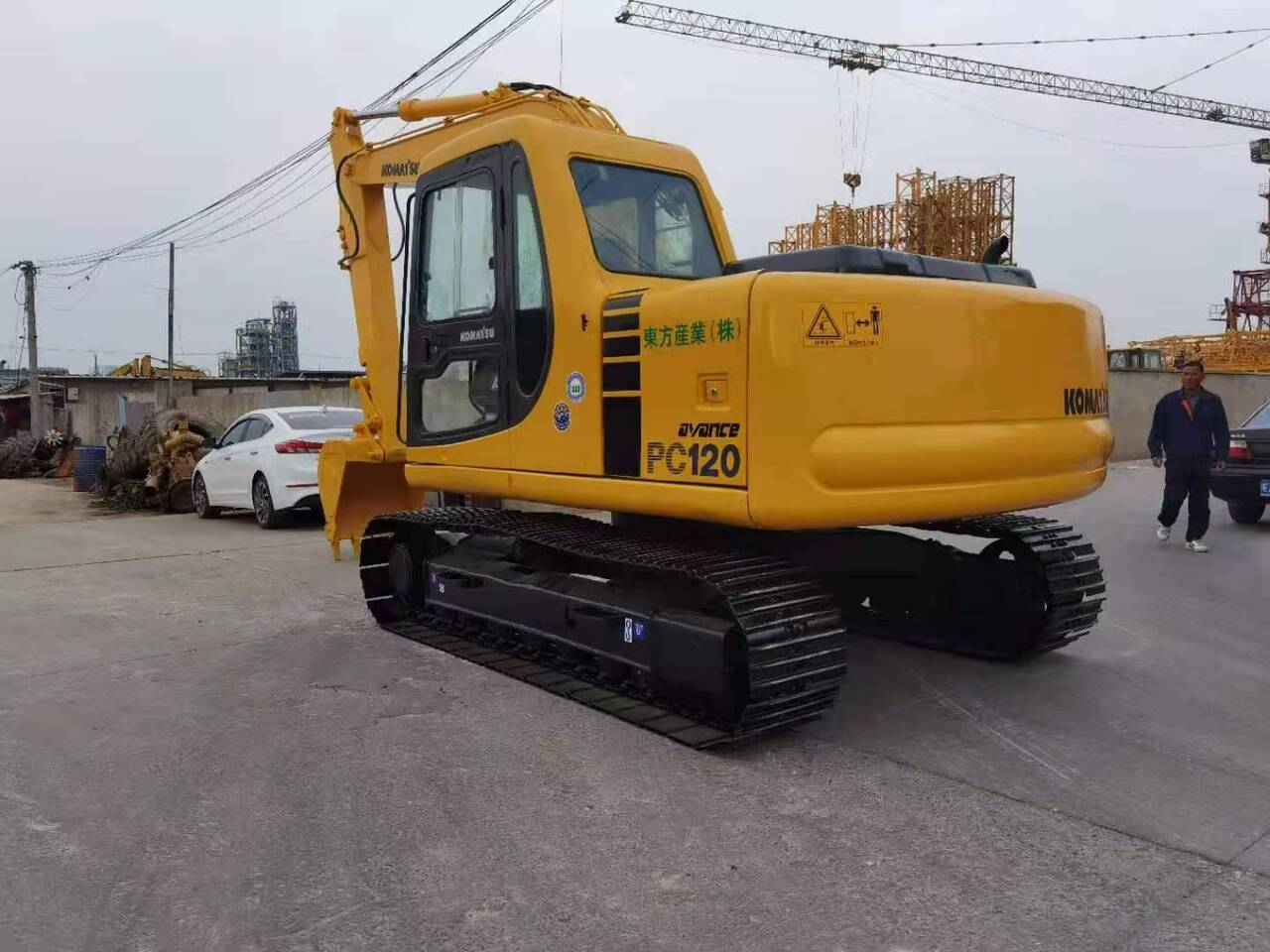 KOMATSU PC120-6 - 크롤러 굴삭기 : 사진 3 KOMATSU PC120-6 - 크롤러 굴삭기 : 사진 3