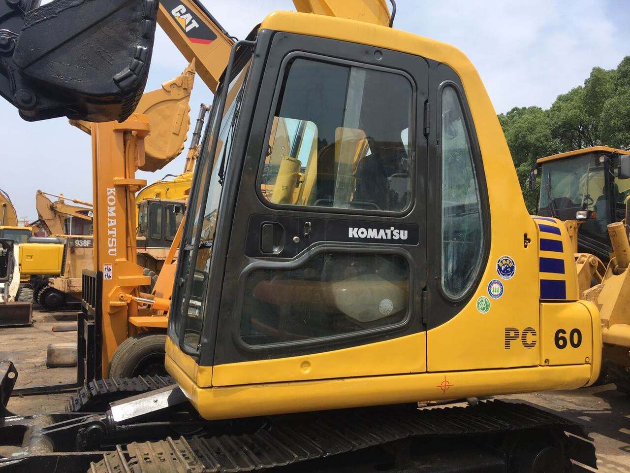 KOMATSU PC60-7 - 미니 굴삭기 : 사진 5 KOMATSU PC60-7 - 미니 굴삭기 : 사진 5