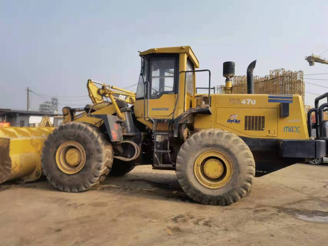 KOMATSU WA470-3 - 휠 로더 : 사진 1 KOMATSU WA470-3 - 휠 로더 : 사진 1
