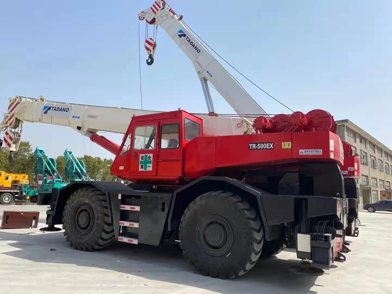 TADANO TR-500EX - 크레인 : 사진 3 TADANO TR-500EX - 크레인 : 사진 3