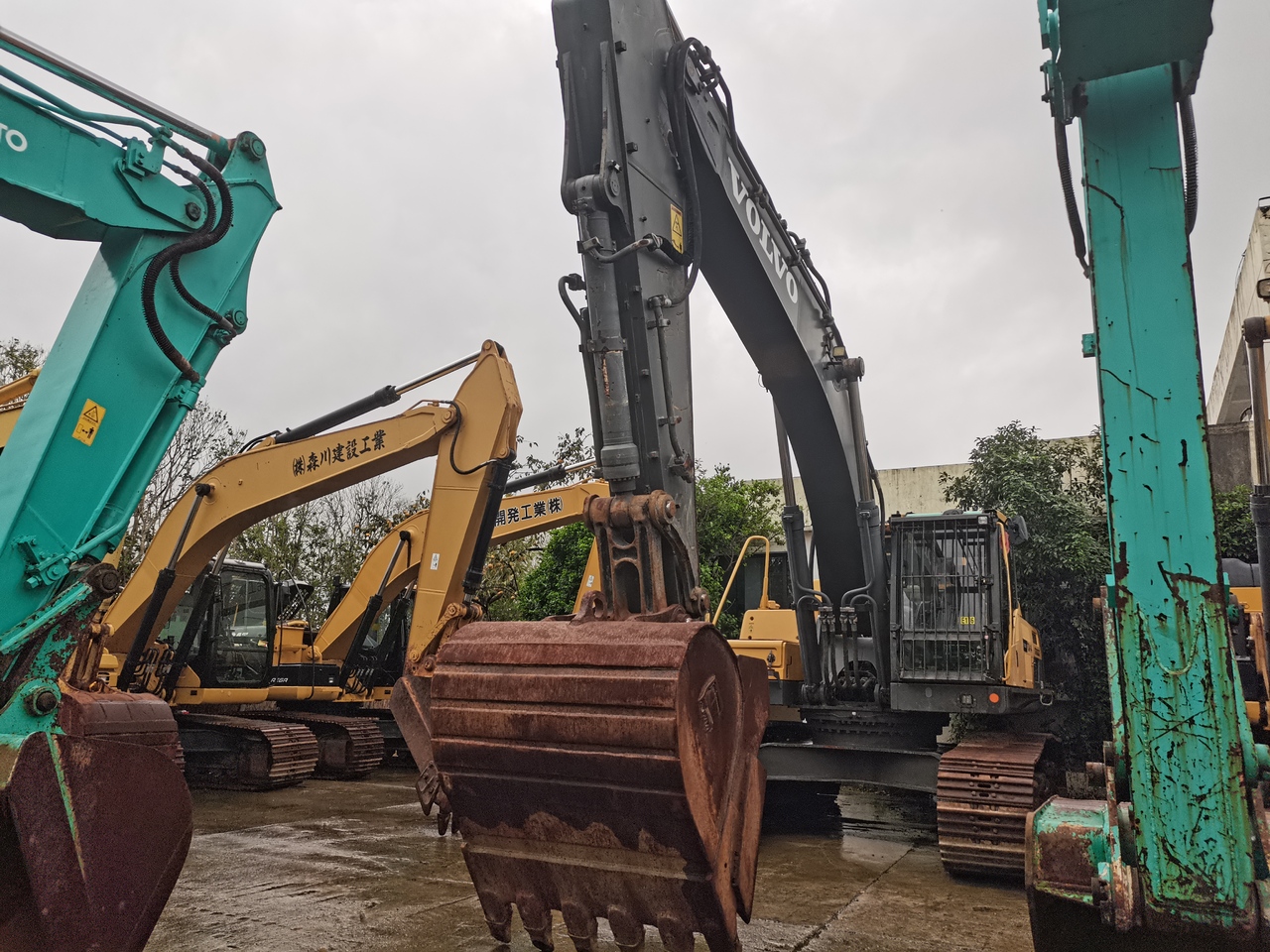 VOLVO EC380DL-excavator - 크롤러 굴삭기 : 사진 3 VOLVO EC380DL-excavator - 크롤러 굴삭기 : 사진 3
