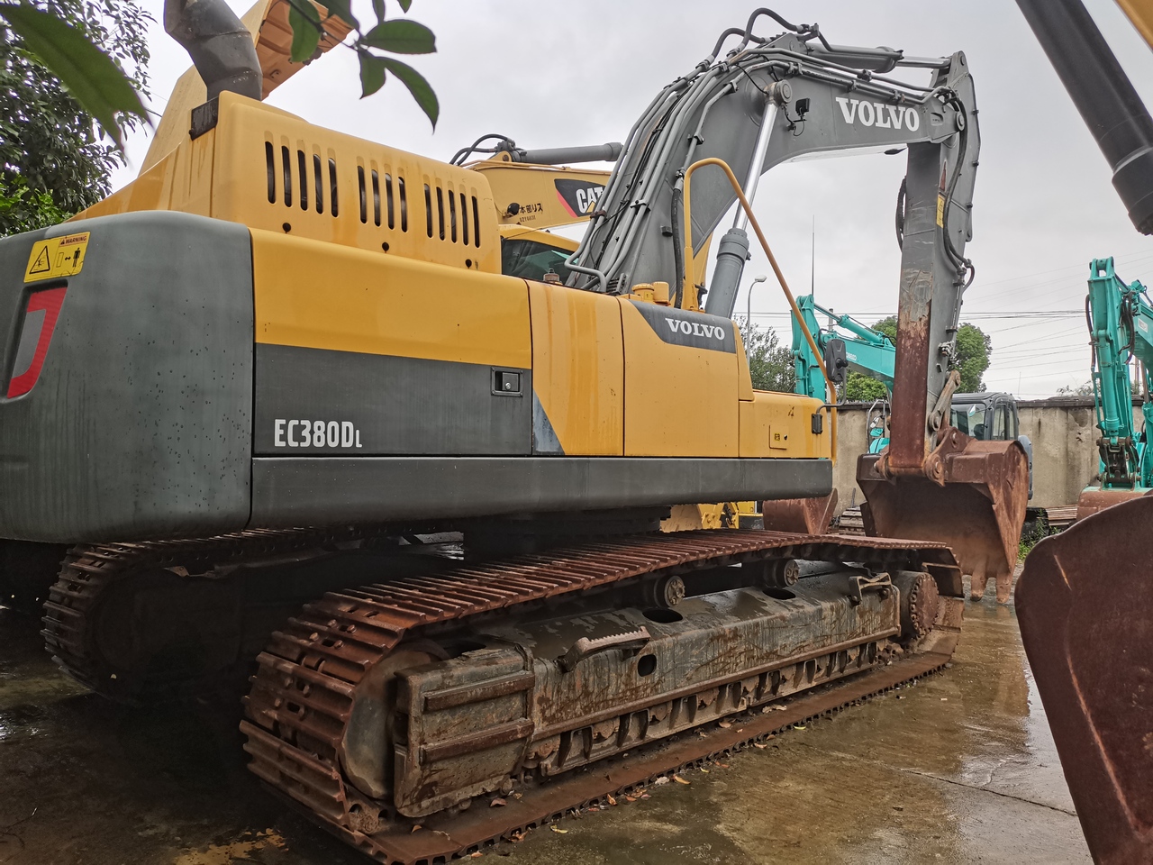 VOLVO EC380DL - 크롤러 굴삭기 : 사진 4 VOLVO EC380DL - 크롤러 굴삭기 : 사진 4