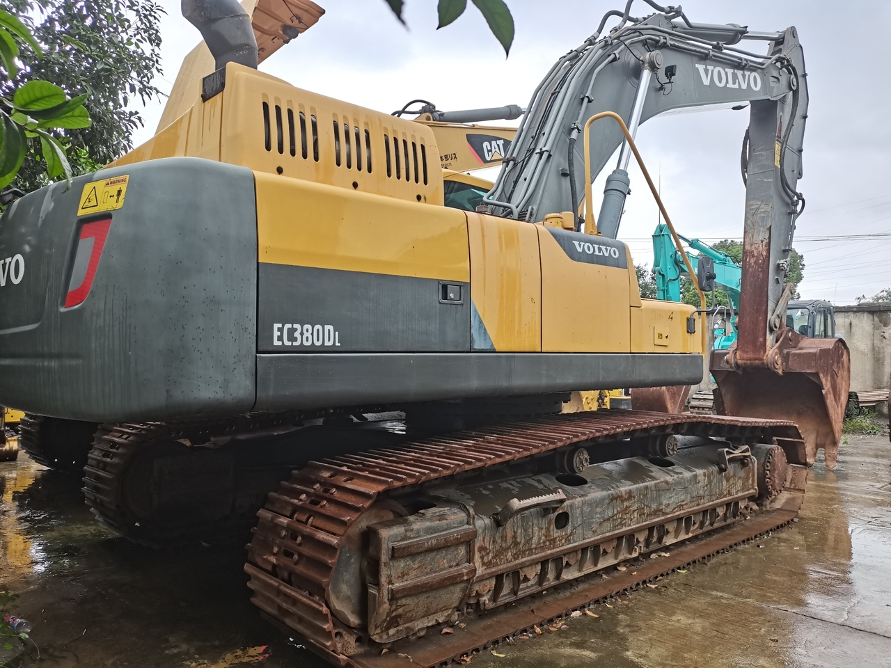 VOLVO EC380DL - 크롤러 굴삭기 : 사진 1 VOLVO EC380DL - 크롤러 굴삭기 : 사진 1