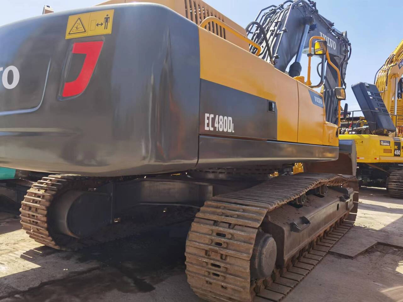 VOLVO EC480DL - 크롤러 굴삭기 : 사진 4 VOLVO EC480DL - 크롤러 굴삭기 : 사진 4