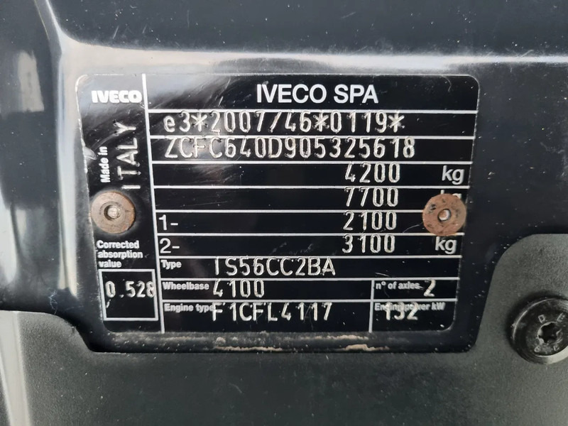 패널 밴 Iveco Daily 40C18 3.0 D L4H2 Maxi GVW 3500 KG Euro 6D : 사진 8